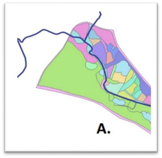 Habitats de la zone A du Schwarzbach